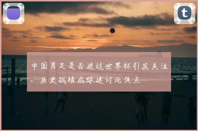 中国男足是否进过世界杯引发关注，历史战绩成球迷讨论焦点